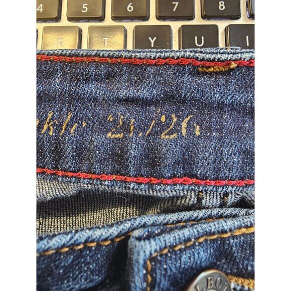 Talbots Women's Mid-Rise Jegging Jeans Denim Dark Wash Blue Size 26 - Picture 4 of 6